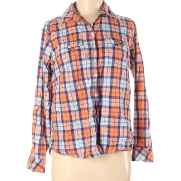 Riders by LeeSz M Long Sleeve Button-Down Shirt - Picture 1 of 2